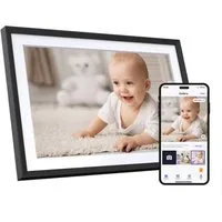 Dragon Touch Modern 10 Charm Digitaler Bilderrahmen (25,65 cm/10.1 ", 800 x 1280 Pixel, 16 GB, IPS-Touch-Display, App-Fotoübertragung & Automatische Drehung)
