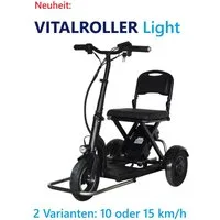 VITALWORXX Elektromobil VITALROLLER Light OHNE ZULASSUNG FÜR DEN ÖFFENTLICHEN RAUM !!!, 15 km/h