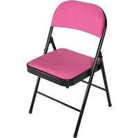 HTI-Living Klappstuhl Klappstuhl Wedigo Velvet Pink (Stück, 1 St), Gästestuhl Familienfeiern Firmenveranstaltungen