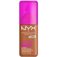 NYX PROFESSIONAL MAKEUP Foundation MAKE 'EM WONDER FOUNDATION, perfekter No-Makeup-Makeup-Look bis zum Full Glam