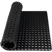 etm Fußmatte Gummi-Wabenmatte Octo Door, Erhältlich in vielen Größen, rechteckig, Höhe: 23 mm