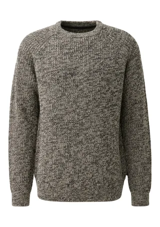 qs - Strickpullover beige - Gr. - S