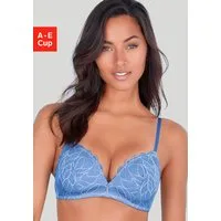 LASCANA Bralette-BH ohne Bügel mit feiner Spitze mit Blättermotiv, Dessous