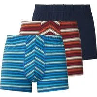 Jan Vanderstorm Slip NOTKER (Set, 3-St) mit sportivem Streifenmix