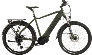 Adore "27,5" Alu Trekkingfahrrad STX-600 Mittelmotor 85NM / 15Ah" 9 Gang Shimano Cues Schaltwerk Kettenschaltung Mittelmotor 250 W Pedelec, Elektrofahrrad für Herren