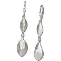 SilberDream Paar Ohrhänger SilberDream Ohrringe Damen-Schmuck 925er (Ohrhänger), Damen Ohrhänger Tropfen aus 925 Sterling Silber, Farbe: silber