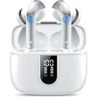 TUWENA Bluetooth, In Ear Kabellos Kabellose Noise Cancelling Earbuds Bluetooth-Kopfhörer (mit Mic Wasserdicht Ohrhörer USB-C)