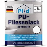 plid Fliesenlack Fliesenlack Fliesen Lack Fliesenfarbe Fliesen / Lackieren Bad Küche, schnelltrocknend, spritzwasserbeständig, verarbeitungsfertig