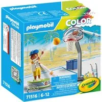 Playmobil® Skater mit Basketball (71516), Color Konstruktions-Spielset, (15 St), Made in Europe