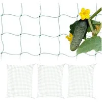 relaxdays Rankhilfe Ranknetz 200 x 250 cm 4er Set, 4 St., 4er Set