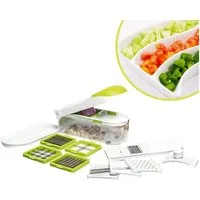 Best Direct® Gemüseschneider Dicer Express®, 0 W, Obstschneider multifunktional, Multischneider 1,45 Liter