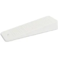 sossai® Bodentürstopper Hartgummi Türkeil 5er oder 10er Set in Weiß (5 St)