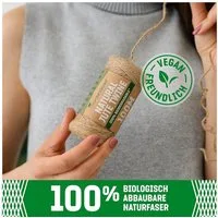 GardenGloss Juteschnur: 100% Biologisch Abbaubar, Für Garten, DIY, Geschenke Zwirn