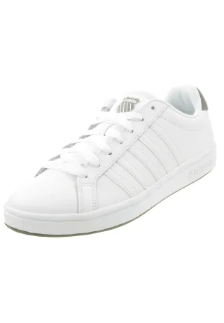 K-SWISS Court TIEBREAK Herren Sneaker Sportschuh 07011-148-M Weiß/Grau