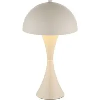 OTTO home Tischleuchte Sivvia Pilzlampe, Ein-/Ausschalter, ohne Leuchtmittel, Wippschalter am Kabel, Schirm in Pilzform, Pilzschirm, Metall, E27