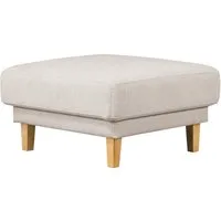 OTTO home Polsterhocker TRIPLO passend zur Serie, Maße B/T/H: 82/72/46 cm, mit Wellenunterfederung, in hochwertiger Verarbeitung
