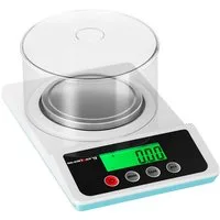 Steinberg Systems Präzisionswaage 500g / 0,01 g Goldwaage Laborwaage Küchenwaage Feinwaage Windschutz