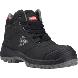 Dunlop First One Adv Titan Nubuck Herren Sicherheitsstiefel Schwarz/Rot