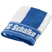 FC Schalke 04 Handtuch Blockstreifen ca. 50 x 100 cm 100% Baumwolle
