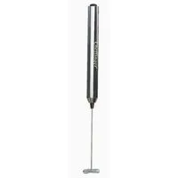 Cheffinger Milchaufschäumer mit Edelstahl-Schneebesen, 20 cm, Schwarz, ergonomisches Design, Edelstahl-Schneebesen, batteriebetrieben