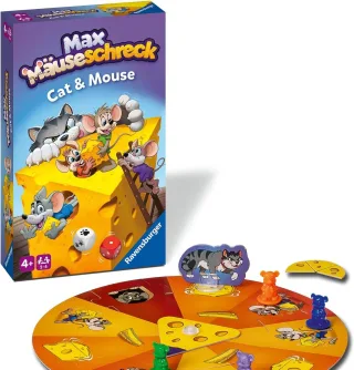 Ravensburger 22466 - Max Mäuseschreck: Katz & Maus