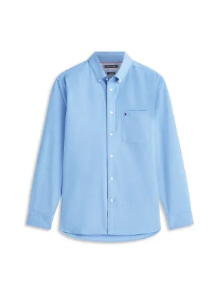 Tommy Hilfiger - Leichtgewichtiges Regular Fit Oxford-Hemd blau - Gr. - XXL