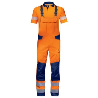 uvex suXXeed construction Latzhose Warnfarben orange 90 - 8826919
