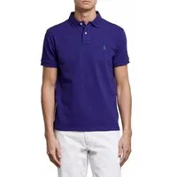 Polo Ralph Lauren Poloshirt Polohemd Classic Fit Hemd Genähter Saum/Kante - Bündchen aus Rippenstrick - Seitenschlitze
