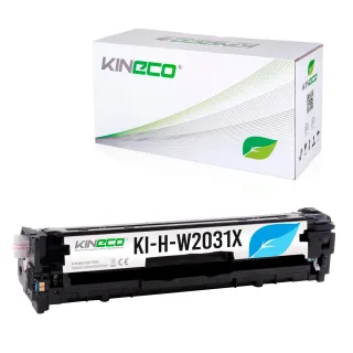 Toner kompatibel zu HP 415X W2031X XXL Cyan