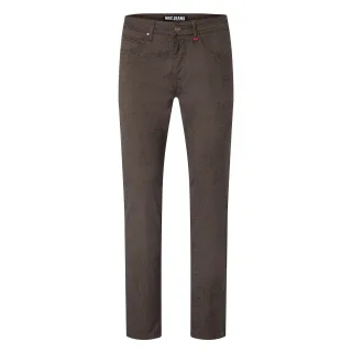 MAC - MAC JEANS - Arne, Tencel Melange Twill braun - Gr. - 32
