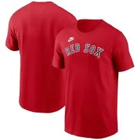 Nike T-Shirt Nike Shirt Boston Red Sox Nike Cooperstown Wordmark