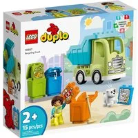 LEGO® LEGO® Duplo 10987 Recycling-LKW Konstruktionsspielsteine, (15 St)