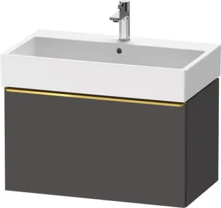 Duravit D-Neo Waschtischunterbau wandhängend Graphit Matt 784x442x440 mm - DE4273034490000 DE4273034490000