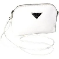 Jennifer Jones Umhängetasche Jennifer Jones Damen Abendtasche Tasche (Umhängetasche), Damen Tasche in weiß ca. 23cm Breite
