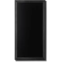 Showdown Displays Standtafel Kreidetafel Natura mit flachem Rahmen - 56x100cm - Holz - Schwarz, (1-tlg)
