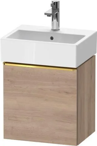 Duravit D-Neo Waschtischunterschrank wandhängend TA:RE, Tür:1, Gr:Gold Pol DE4217R34550000