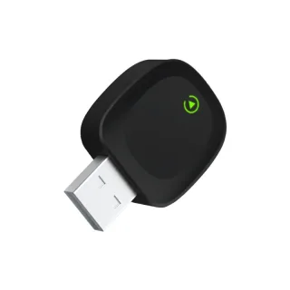 BABAOLONG Mini 2-in-1 Wired to Wireless CarPlay Adapter /Android Auto Adapter Plug & Play Dual Band WiFi