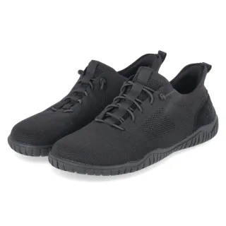 Josef Seibel Barfußschuhe  WALLACE 05 - Gr. 41 - Schwarz - Leder & Textil