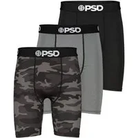PSD Boxershorts 3 PACK - NIGHT CAMO Herren