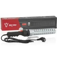 BBQ-Toro Grillanzünder BBQ-Toro Elektrischer Grillanzünder IGGI Silber/Schwarz, 2000 W, 650 °