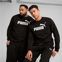 PUMA Langarmshirt ESS NO 1 LOGO CREW FL Langarm, reguläre Passform, Rundhalsausschnitt