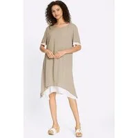 heine Etuikleid Kleid Kurzarm