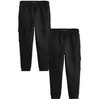 Next Jogginghose Slim Fit Cargo-Jogginghose, 2er Pack (2-tlg)