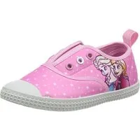 Disney Frozen FROZEN Anna + Elsa Mädchenschuhe Strassenschuhe Kinder Sneaker Ballerinas Ohne Schnürsenkel