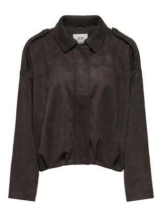 JDY - JDYNIA FAUX SUEDE BAT JACKET OTW YFM Chocolate Torte - Gr. - L