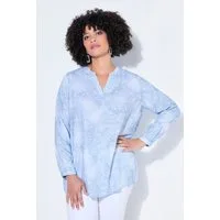 Angel of Style Longbluse Bluse A-Linie kleine Sterne Langarm