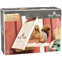 Haba Outdoor-Spielzeug Terra Kids Eichhörnchen Futterhaus-Bausatz, Haba 306914, unisex neutral