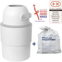 Chicco Windeleimer Odour Off, inkl. 1 Pack Müllbeutel Odouzr off, teilweise aus recyceltem Material