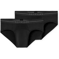 Schiesser Rioslip Cotton Flex (2er Pack) Baumwollmischung, ohne störende Seitennähte, superweich