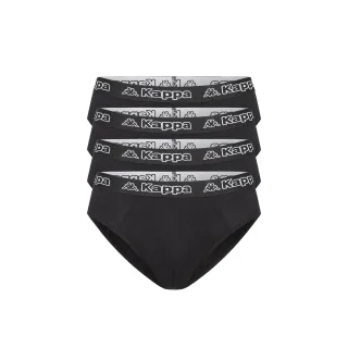 Kappa 4er Set Slip in Schwarz